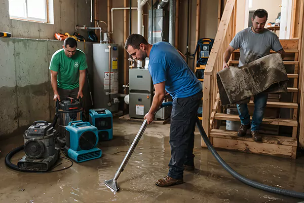 Basement Flood Cleanup San Jacinto