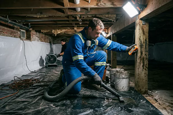 Crawl Space Water Damage Repair San Jacinto