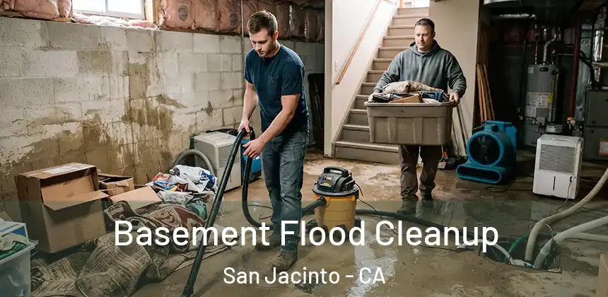 Basement Flood Cleanup San Jacinto - CA