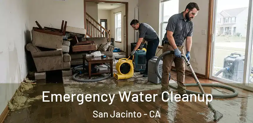Emergency Water Cleanup San Jacinto - CA