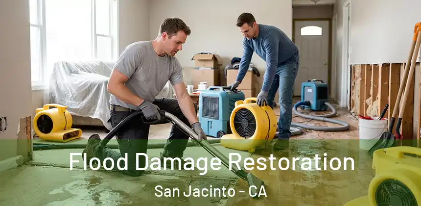  Flood Damage Restoration San Jacinto - CA