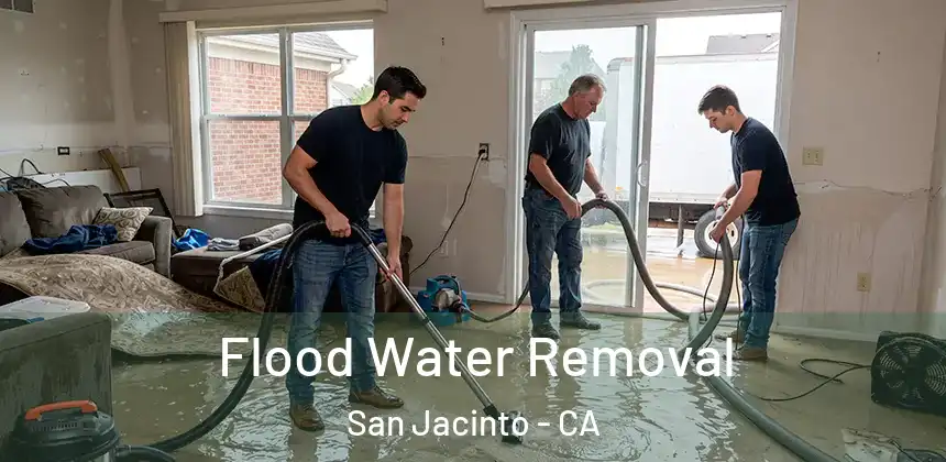 Flood Water Removal San Jacinto - CA
