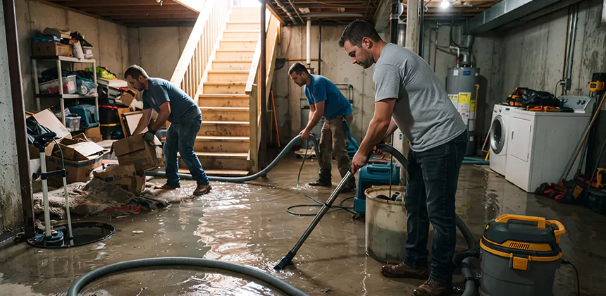 Emergency Basement Flooding Clean Up Service in San Jacinto