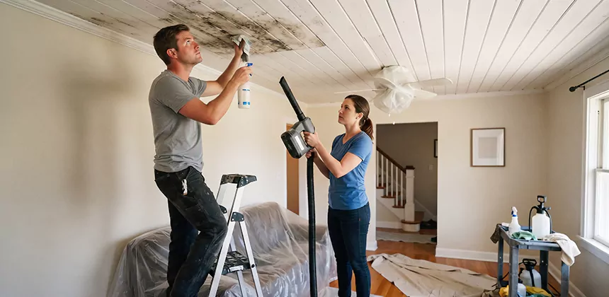 Ceiling Mold Treatment in San Jacinto