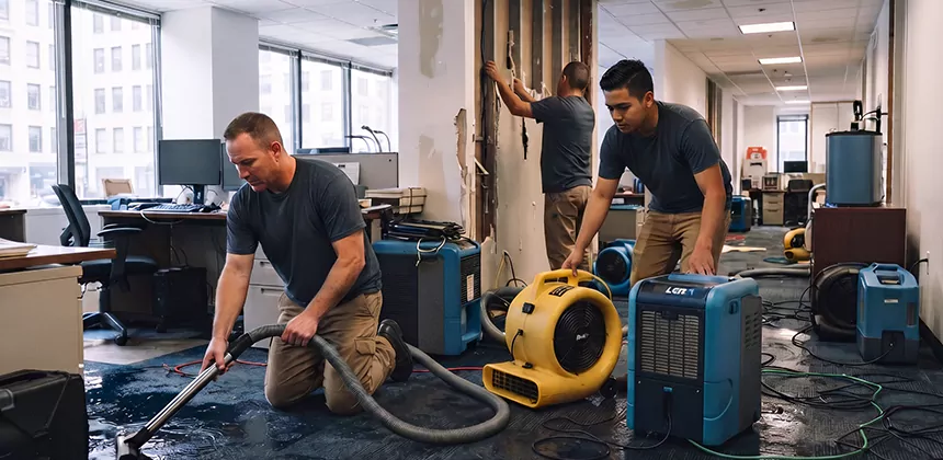 Emergency Commercial Water Damage Repair in San Jacinto