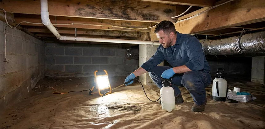 Crawl Space Mold Treatment in San Jacinto
