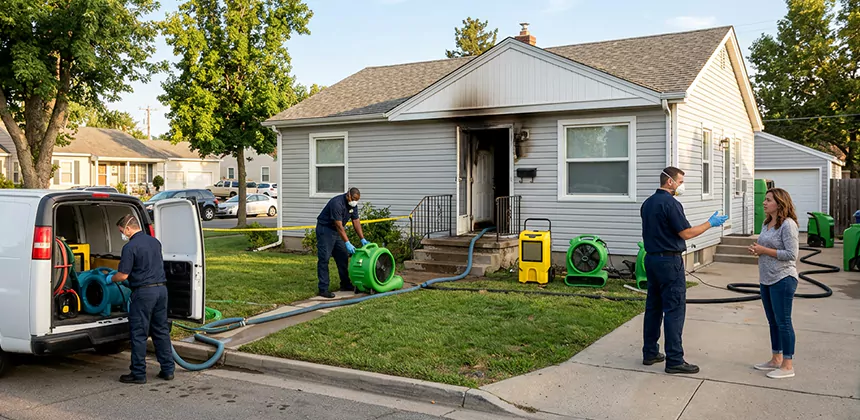 Fire and Water Damage Restoration in San Jacinto