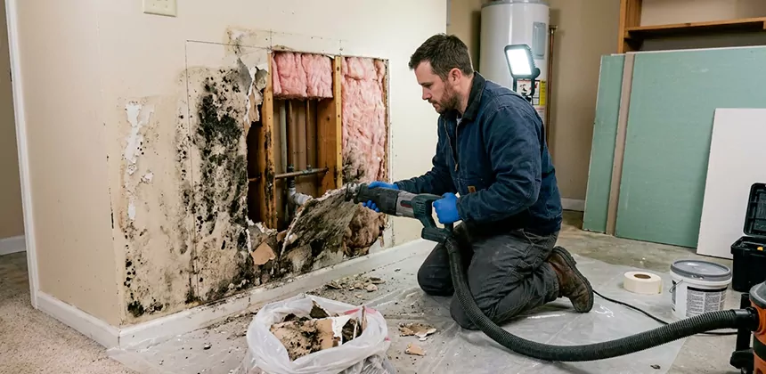 Black Mold Drywall Repair in San Jacinto
